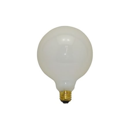Incandescent Globe Bulb, Replacement For Bulbrite 60G40WH